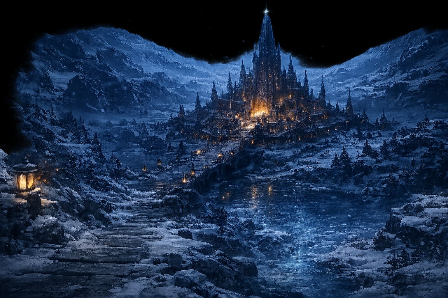 Frozen castle